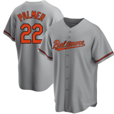 Men's Jim Palmer Baltimore Orioles Replica Gray Road Jersey