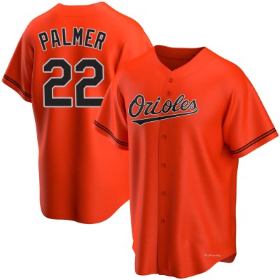 Men's Jim Palmer Baltimore Orioles Replica Orange Alternate Jersey