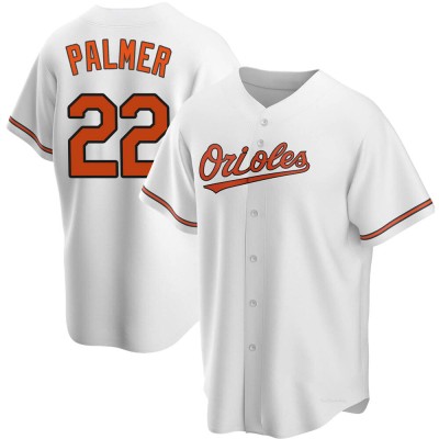 Men's Jim Palmer Baltimore Orioles Replica White Home Jersey