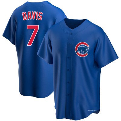 Men's Jody Davis Chicago Cubs Replica Royal Alternate Jersey