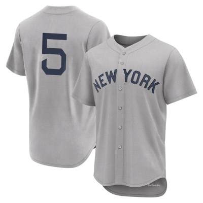 Men's Joe DiMaggio New York Yankees Authentic Gray 2021 Field of Dreams Jersey