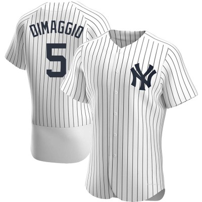 Men's Joe DiMaggio New York Yankees Authentic White Home Jersey