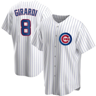 Men's Joe Girardi Chicago Cubs Replica White Home Jersey