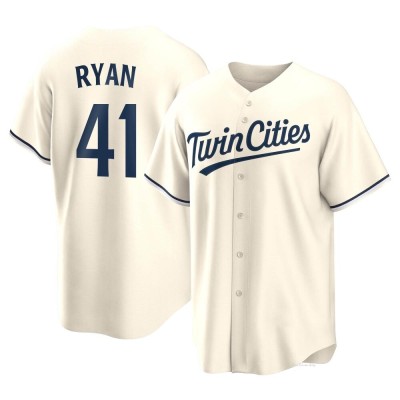 Men's Joe Ryan Minnesota Twins Replica Cream Alternate Jersey