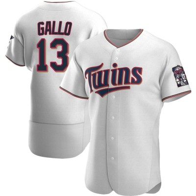 Men's Joey Gallo Minnesota Twins Authentic White Home Jersey