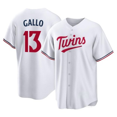 Men's Joey Gallo Minnesota Twins Replica White Home Jersey