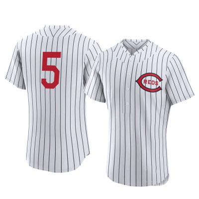 Men's Johnny Bench Cincinnati Reds Authentic White 2022 Field Of Dreams Jersey