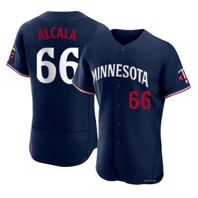 Men's Jorge Alcala Minnesota Twins Authentic Navy Alternate Jersey