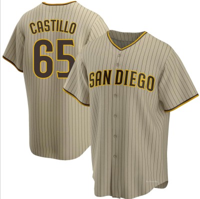 Men's Jose Castillo San Diego Padres Replica Sand/Brown Alternate Jersey