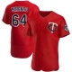 Men's Jose Miranda Minnesota Twins Authentic Red Alternate Jersey