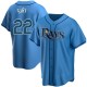 Men's Jose Siri Tampa Bay Rays Replica Light Blue Alternate Jersey