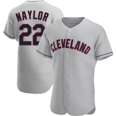 Men's Josh Naylor Cleveland Guardians Authentic Gray Road Jersey