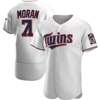 Men's Jovani Moran Minnesota Twins Authentic White Home Jersey