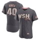 Men's Juan Abreu Washington Nationals Authentic Gray 2022 City Connect Jersey