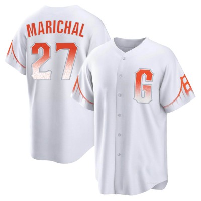 Men's Juan Marichal San Francisco Giants Replica White 2021 City Connect Jersey