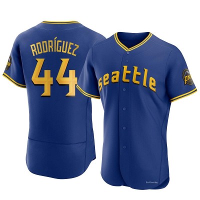 Men's Julio Rodriguez Seattle Mariners Authentic Royal 2023 City Connect Jersey