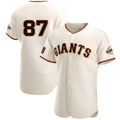 Men's Kade McClure San Francisco Giants Authentic Cream Home Jersey