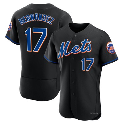 Men's Keith Hernandez New York Mets Authentic Black 2022 Alternate Jersey