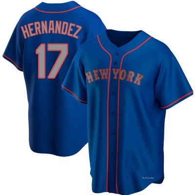 Men's Keith Hernandez New York Mets Replica Royal Alternate Road Jersey