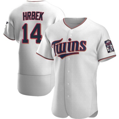 Men's Kent Hrbek Minnesota Twins Authentic White Home Jersey