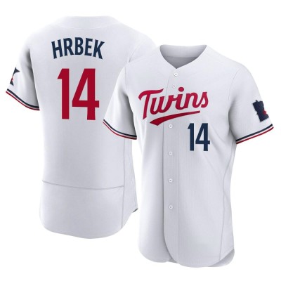 Men's Kent Hrbek Minnesota Twins Authentic White Home Jersey