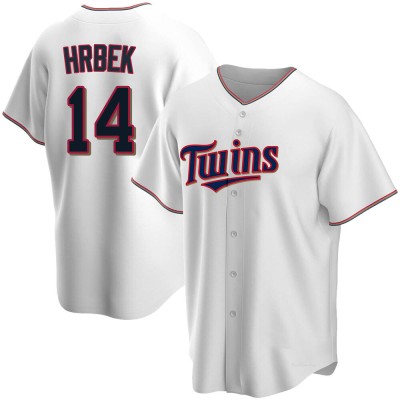 Men's Kent Hrbek Minnesota Twins Replica White Home Jersey