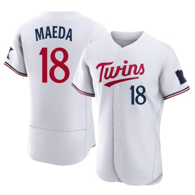 Men's Kenta Maeda Minnesota Twins Authentic White Home Jersey