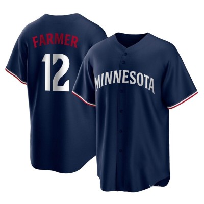 Men's Kyle Farmer Minnesota Twins Replica Navy Alternate Jersey