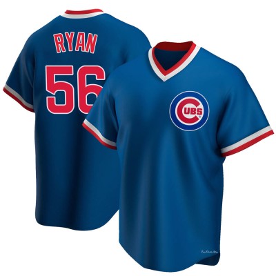 Men's Kyle Ryan Chicago Cubs Replica Royal Road Cooperstown Collection Jersey