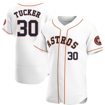 Men's Kyle Tucker Houston Astros Authentic White Home Jersey