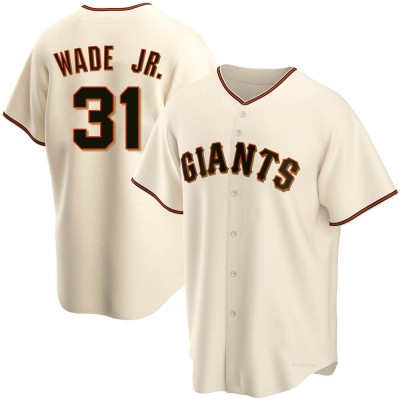 Men's LaMonte Wade Jr. San Francisco Giants Replica Cream Home Jersey