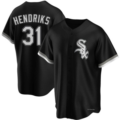 Men's Liam Hendriks Chicago White Sox Replica Black Alternate Jersey