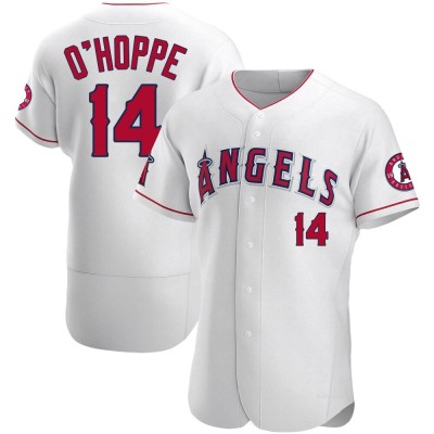 Men's Logan O'Hoppe Los Angeles Angels Authentic White Jersey