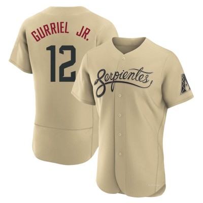 Men's Lourdes Gurriel Jr. Arizona Diamondbacks Authentic Gold 2021 City Connect Jersey