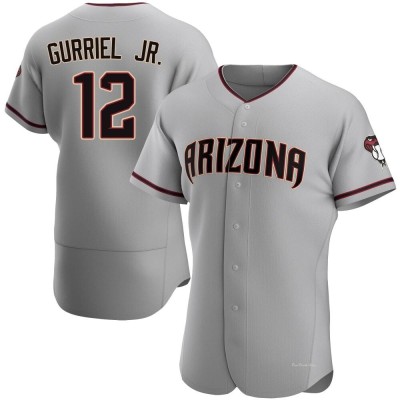 Men's Lourdes Gurriel Jr. Arizona Diamondbacks Authentic Gray Road Jersey