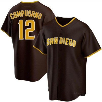 Men's Luis Campusano San Diego Padres Replica Brown Road Jersey