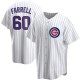 Men's Luke Farrell Chicago Cubs Replica White Home Jersey