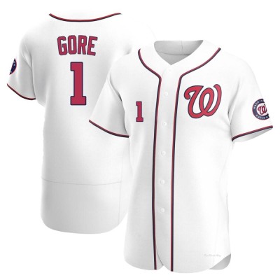 Men's MacKenzie Gore Washington Nationals Authentic White Home Jersey