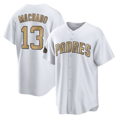 Men's Manny Machado San Diego Padres Game White Replica 2022 All-Star Jersey