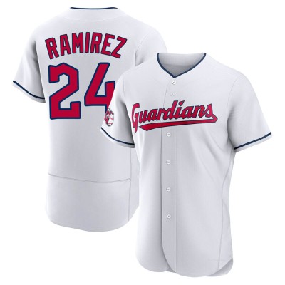 Men's Manny Ramirez Cleveland Guardians Authentic White Home Jersey