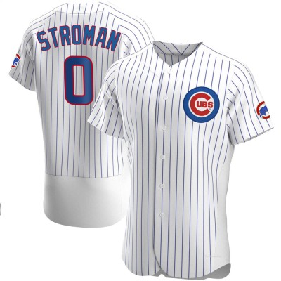 Men's Marcus Stroman Chicago Cubs Authentic White Home Jersey