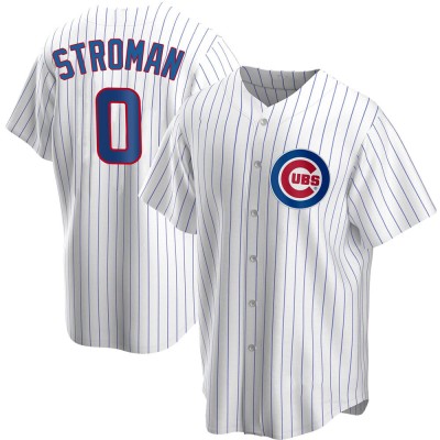 Men's Marcus Stroman Chicago Cubs Replica White Home Jersey