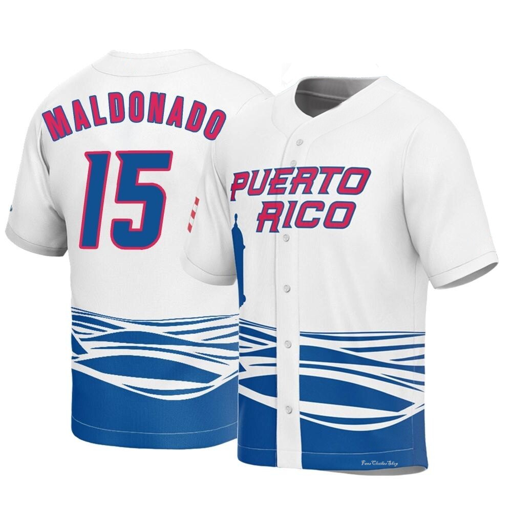 15 MARTIN MALDONADO PUERTO RICO BASEBALL 2023 WORLD BASEBALL