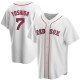 Men's Masataka Yoshida Boston Red Sox Replica White Home Jersey