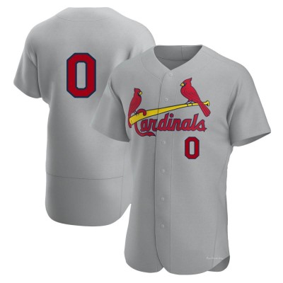 Men's Masyn Winn St. Louis Cardinals Authentic Gray Road Jersey