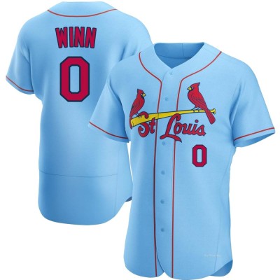 Men's Masyn Winn St. Louis Cardinals Authentic Light Blue Alternate Jersey