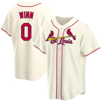 Men's Masyn Winn St. Louis Cardinals Replica Cream Alternate Jersey