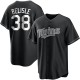 Men's Matt Belisle Minnesota Twins Replica Black/White Jersey