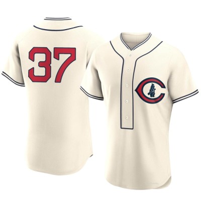 Men's Michael Hermosillo Chicago Cubs Authentic Cream 2022 Field Of Dreams Jersey