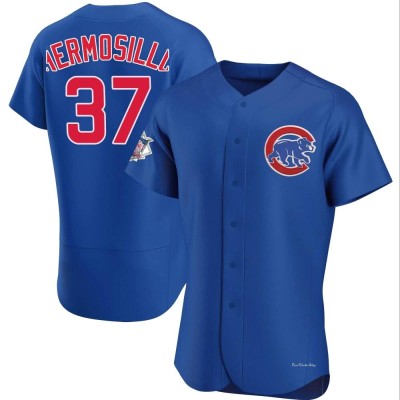 Men's Michael Hermosillo Chicago Cubs Authentic Royal Alternate Jersey